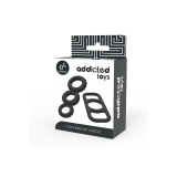 ADDICTED TOYS - SET DI ANELLI PER CAZZO - 4 PEZZI - Cockring senza vi…