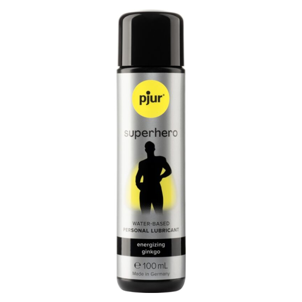 PJUR - LUBRIFIANT ÉNERGISANT SUPER-HÉROS GINKGO 100 ML