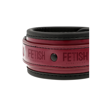 Fetish Submissive Dark Room - Menottes De Cheville En Cuir Végan