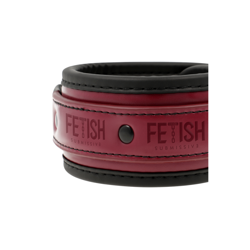 Fetish Submissive Dark Room - Menottes De Cheville En Cuir Végan