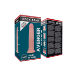 Rockarmy - Harness + Flüssiger Silikondildo Premium Avenger 19 Cm