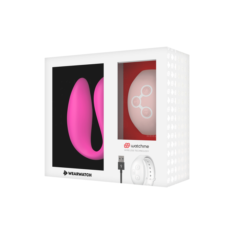 Wearwatch - Vibrador Dual Technology Watchme Fucsia / Rosa |