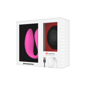 Wearwatch - Vibrador Dual Technology Watchme Fucsia /Azabache |
