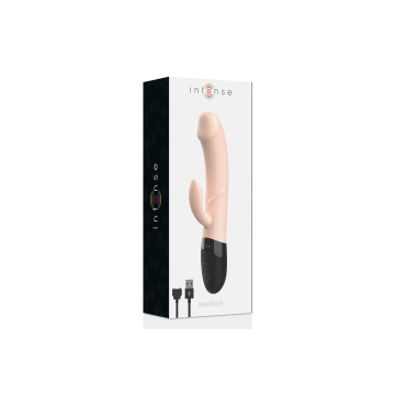 INTENSE - MAGNUS VIBRADOR RECARGABLE DUAL NATURAL