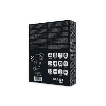 Addicted Toys - Anal Plug With Vibratory Ring | Vybes.it