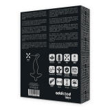 ADDICTED TOYS - MASSEUR ANAL AVEC VIBRATION NOIRE MODÈLE 1