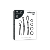 Addicted Toys - Kit De 7 Anillas Silicona Flexible | Vybes.it