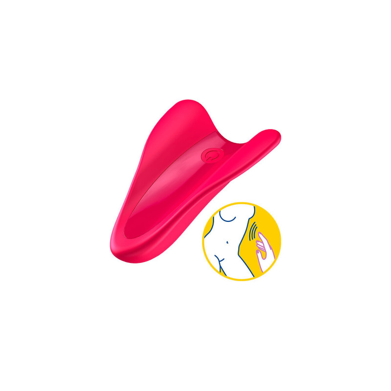Satisfyer - High Fly Vibrador Dedal Fuchsia | Vybes.it