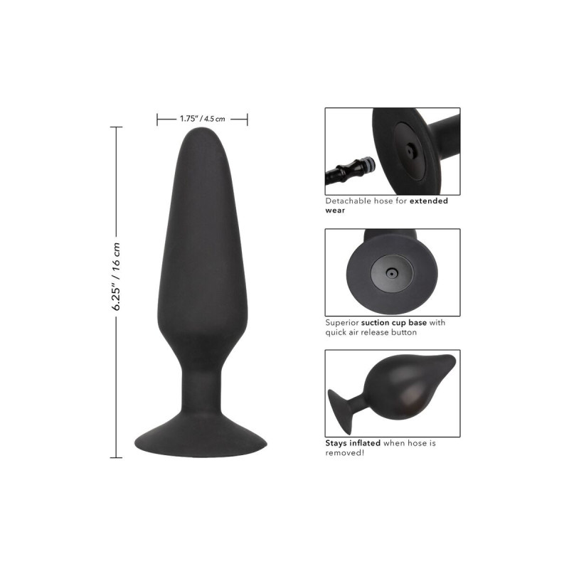 CALEXOTICS - XL SILICONE INFLATABLE PLUG - Plugs | Vybes.it