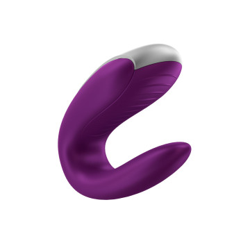 Satisfyer - Double Fun Partner Vibrador Lila | Vybes.it