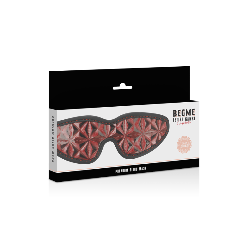 Begme - Masque Aveugle Premium Édition Rouge Avec Doublure En