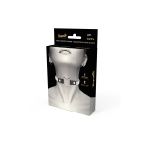 Coquette Chic Desire - Choker Cuero Vegano Corazon | Vybes.it