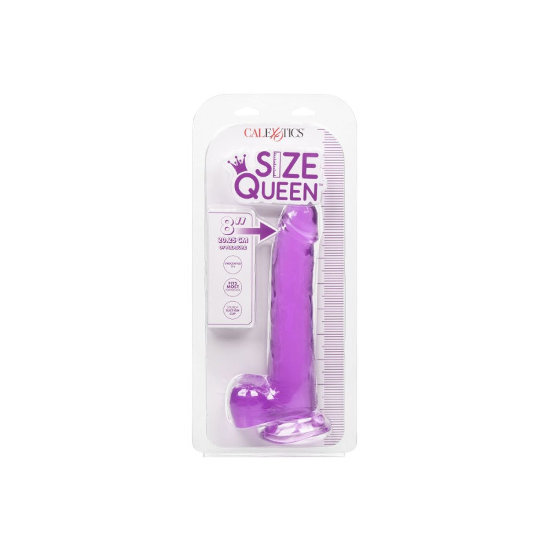 Calexotics - Size Queen Dildo Purple 20.3 Cm | Vybes.it