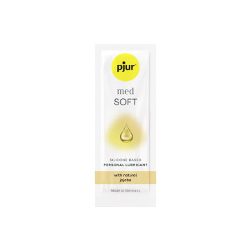 PJUR - LUBRIFIANT SILICONE MED SOFT GLIDE 1.5 ML - Une seule dose