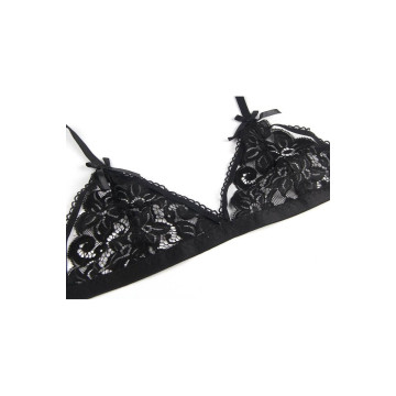 Subblime - Set Dreiteiliges Set Bh+ Strumpfgürtel + String L/Xl |