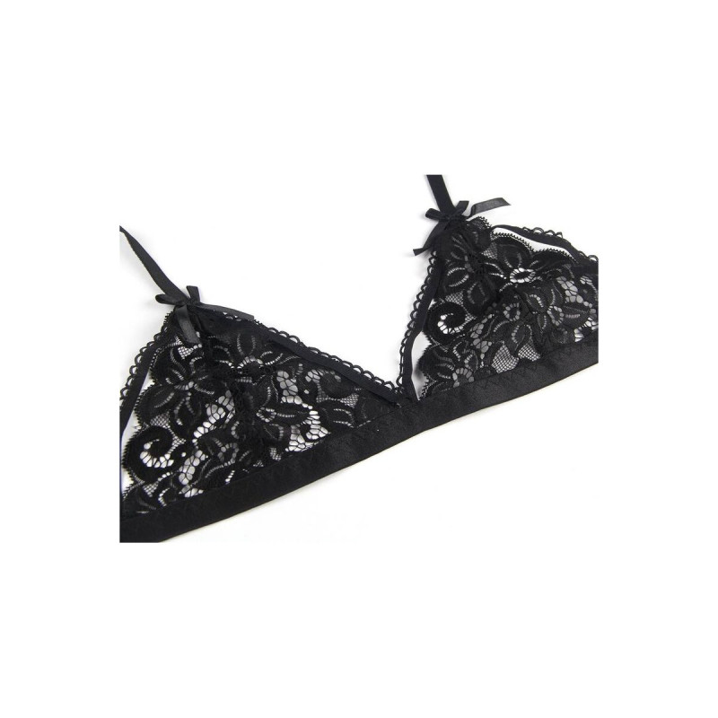 Subblime - Set Dreiteiliges Set Bh+ Strumpfgürtel + String L/Xl |