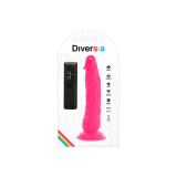 Diversia - Flexible Vibrating Dildo Pink 21 Cm - O - 4.9 Cm |