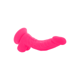 Diversia - Dildo Realístico Flexible Con Vibración Rosa 21.5 Cm - O
