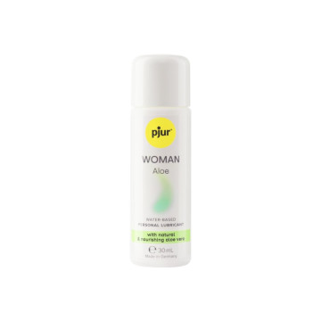 PJUR - WOMAN LUBRIFIANT BASE EAU ALOÈS 30 ML - Base d'eau