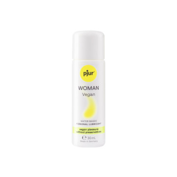 PJUR - WOMAN LUBRIFIANT VEGAN BASE EAU 30 ML - Base d'eau