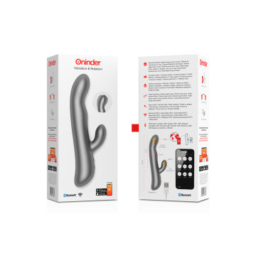 Oninder - Oslo Vibración & Rotación Negro - App Gratuita | Vybes.it
