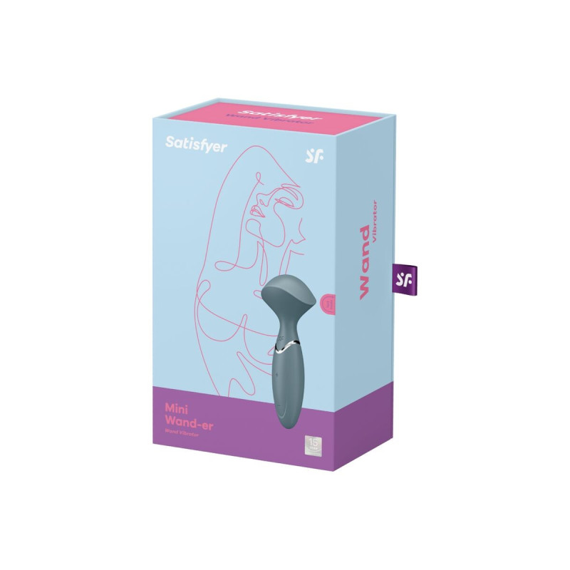 Satisfyer - Mini Wond - Er Gris | Vybes.it