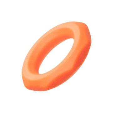CALEXOTICS - BAGUE ALPHA SEXAGON ORANGE - Cockrings sans vibration