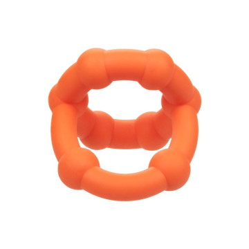 CALEXOTICS - BAGUE ALPHA ALL STAR ORANGE - Cockrings sans vibration