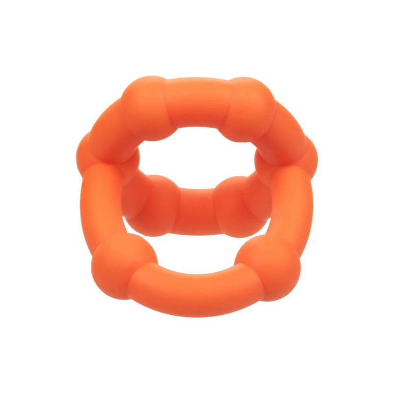 CALEXOTICS - ALPHA ALL STAR ANELLO ARANCIONE - Cockring senza vibrazi…