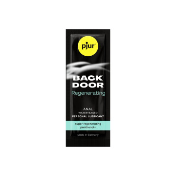 PJUR - BACK DOOR BASE EAU ANAL RÉGÉNÉRANTE DE PANTHÉNOL 2 ML - Une se…