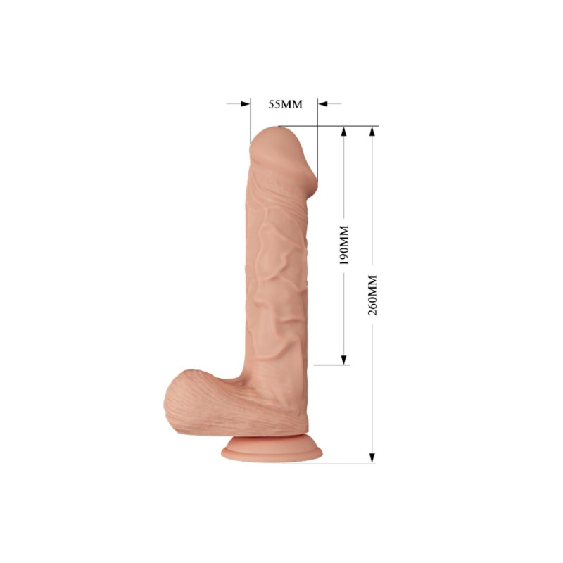 Baile - Beautiful Encounter Berqrisi Vibración 26 Cm Natural |
