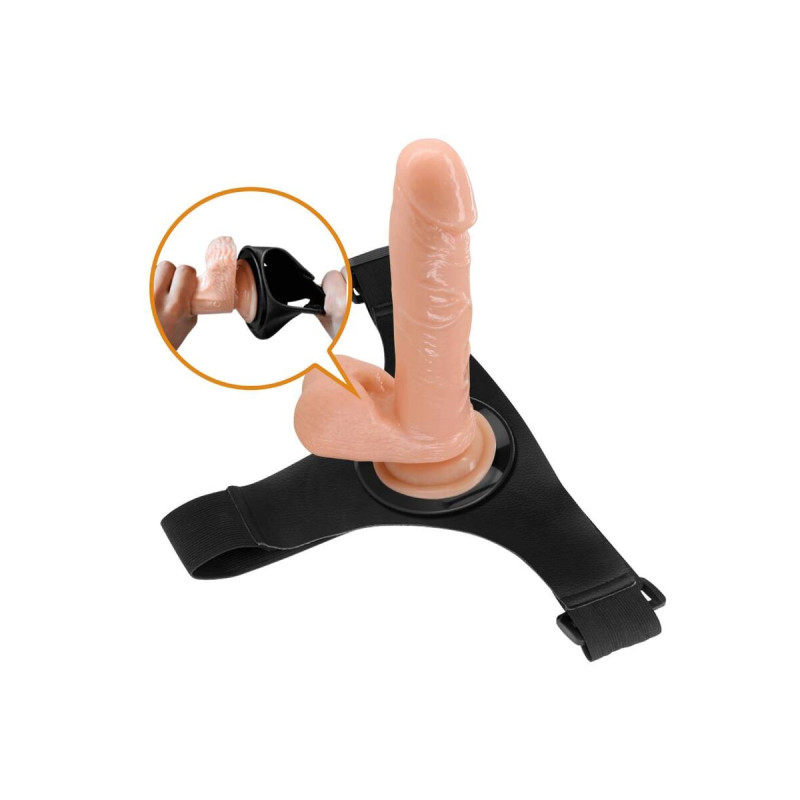 Pretty Love - Harness Briefs Arnés Universal Con Dildo Tom 20 Cm