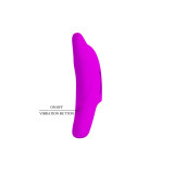 Pretty Love - Delphini Poderoso Estimulador De Dedo Morado |