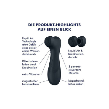 Satisfyer - Pro 2 Generación 3 Liquid Air Technology Negro |