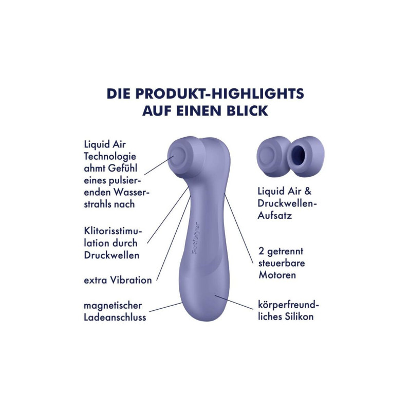 Satisfyer - Pro 2 Génération 3 Technologie Air Liquide Lilas |
