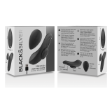 BLACK&SILVER - PRESTON PANTIE MAGNÉTICO VIBRADOR SILICONA REMOTO