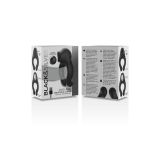 Black&Silver - Vibratorring Aus Silikon, 3 Motoren