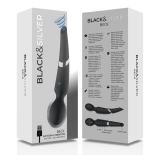 BLACK&SILVER - BECK WAND Y SUCCIONADOR 2 EN 1 SILICONA