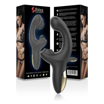IBIZA - VIBRADOR SUCCIONADOR WAVE