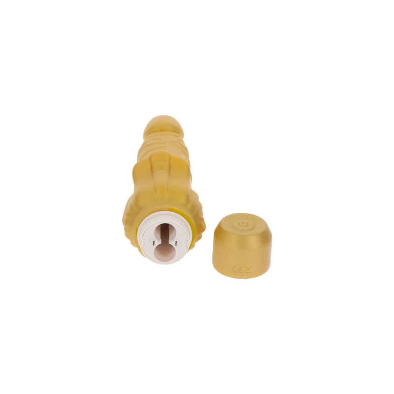 Get Real - Gold Dicker Stim Vibrator Gold | Vybes.it