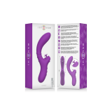 Intense - Harry Vibrador Flexible Con Lengua Morado | Vybes.it