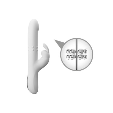Pretty Love - Reese Vibrador Con Rotación Plateado | Vybes.it