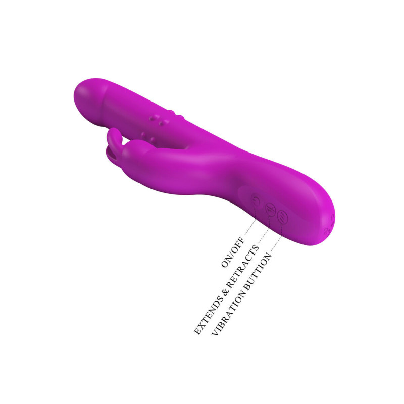 Pretty Love - Reese Vibrador Con Rotación Morado | Vybes.it