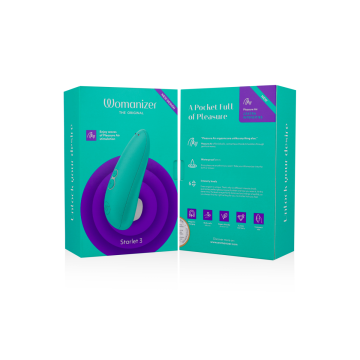 Womanizer - Starlet 3 Estimulador Clítoris Turquesa | Vybes.it