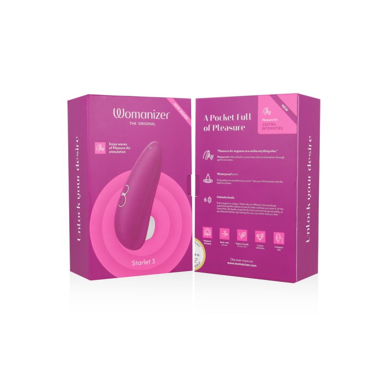Womanizer - Starlet 3 Estimulador Clítoris Violeta | Vybes.it