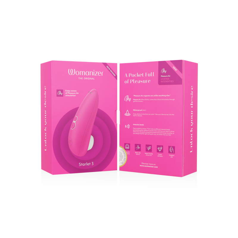 Womanizer - Starlet 3 Estimulador Clítoris Rosa | Vybes.it