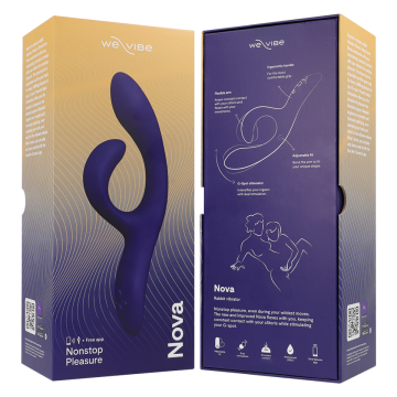 WE-VIBE - VIBRATORE NOVA 2 RABBIT BLU NOTTE
