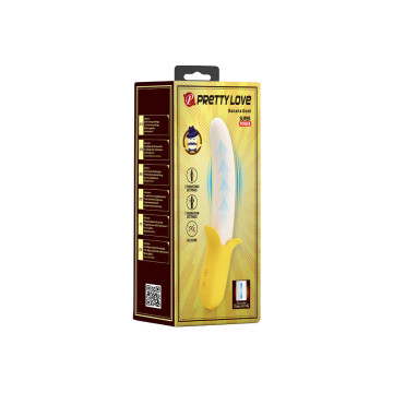 Pretty Love - Banana Geek Super Power 7 Vibrations Up&Down Silicone