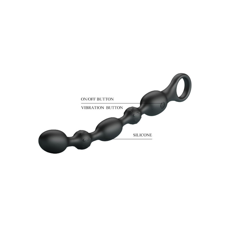 Pretty Love - Van Bolas Anales 10 Vibraciones Recargable Silicona |