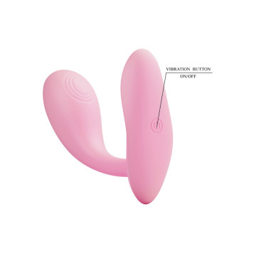 Pretty Love - Baird G - Spot 12 Vibraciones Recargable Rosa App |